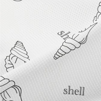 Simple Line Shells Piqué