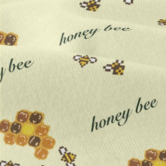 Pixel-art Bees And Honeycombs Modern Jersey