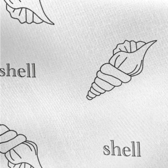 Simple Line Shells Jersey Backed Fleece