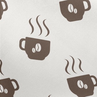 Silhouette Warm Coffee Cup Pongee