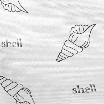Simple Line Shells Pongee