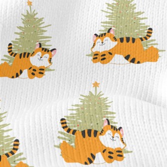 Chubby Tiger And Christmas Tre Stretch Jersey