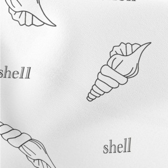 Simple Line Shells Lightweight Cotton Poplin