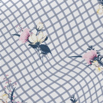 Delicate And Beautiful Flowers Midweight Cotton Poplin