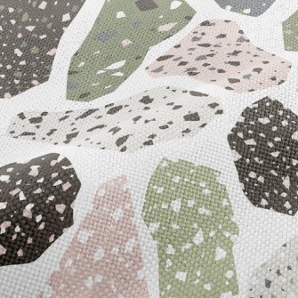 Leopard Print Stone Performance Linen