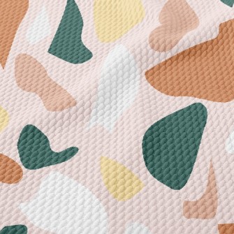 Combination Of Gravel Birdseye Piqué