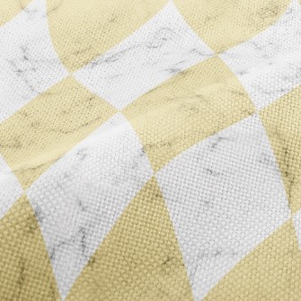 Rhombus Marble Performance Linen