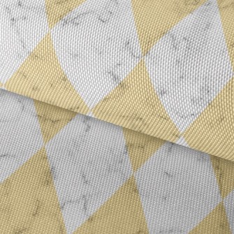 Rhombus Marble Waterproof Oxford
