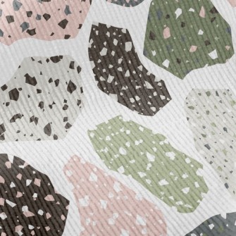 Leopard Print Stone Standard Corduroy