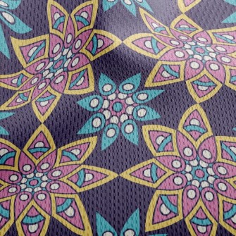 Beautiful Flowers Athletic Mesh Flat Back