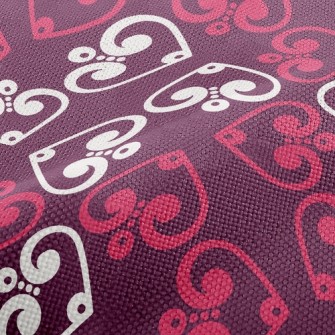 Red White Spades Performance Linen