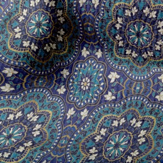 Blue Pattern Terry