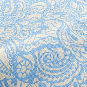 Blue Spray Performance Linen