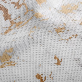 Golden Spots Athletic Mesh Flat Back