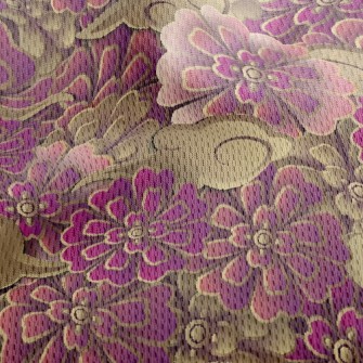 Noble Peony Athletic Mesh Flat Back