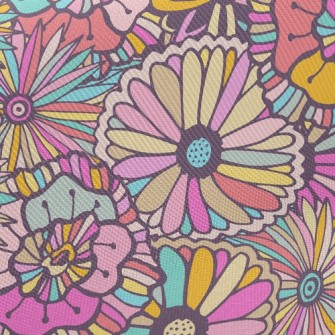 Flowers In Bloom Twill