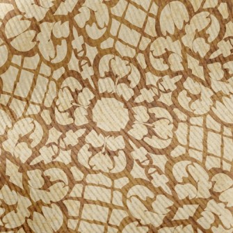 Vintage Brown Pattern Standard Corduroy