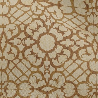 Vintage Brown Pattern Chiffon