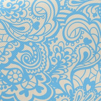 Blue Spray Twill