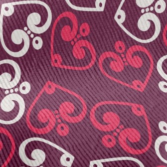 Red White Spades Standard Corduroy