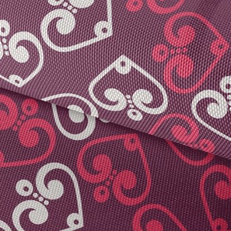 Red White Spades Waterproof Oxford