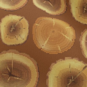 Stump Pattern Chiffon