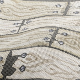 Scary Wooden Door Performance Linen