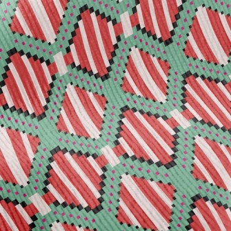 Ethnic Striped Totem Standard Corduroy