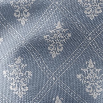 Blue Baroque Waterproof Canvas