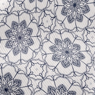 Retro Flower Totem Standard Corduroy