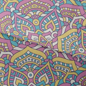 Sweet Ethnic Flower Waterproof Oxford