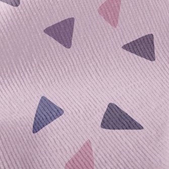 Purple And Navy Standard Corduroy