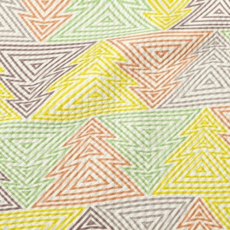 Four Color Arrow Tree Birdseye Piqué