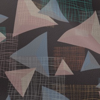 Triangle And Mesh Chiffon