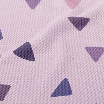 Purple And Navy Birdseye Piqué