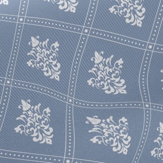Blue Baroque Twill