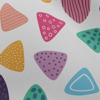 Colorful Triangle Creation Chiffon