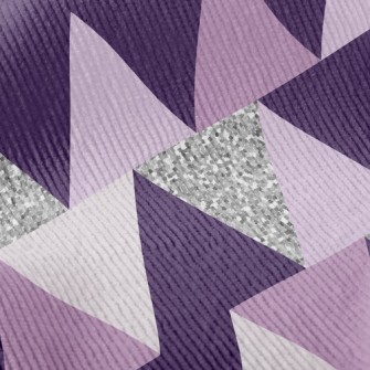 Purple Triangle Standard Corduroy