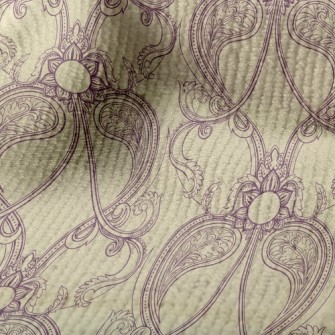 Retro Purple Flower Terry
