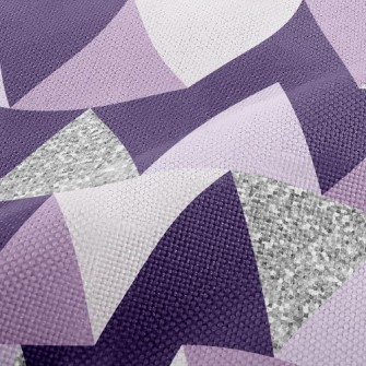 Purple Triangle Performance Linen