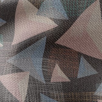 Triangle And Mesh Waterproof Canvas
