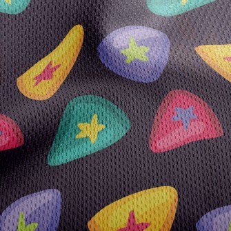 Triangle Meets Stars Athletic Mesh Flat Back