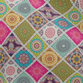 Colorful Carpet Chiffon