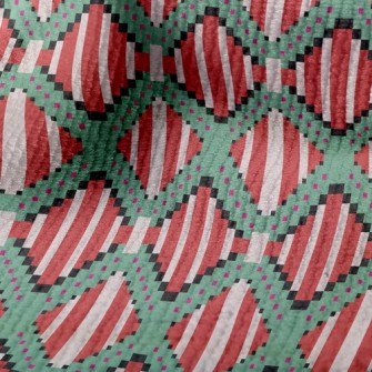 Ethnic Striped Totem Terry