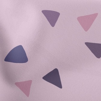 Purple And Navy Stretch Ponte