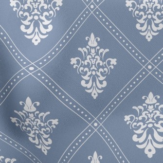 Blue Baroque Stretch Ponte