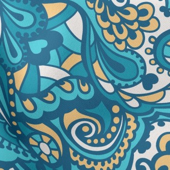 Abstract Hand Drawn Stretch Ponte