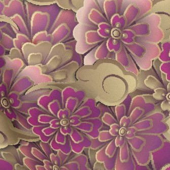 Noble Peony Stretch Ponte