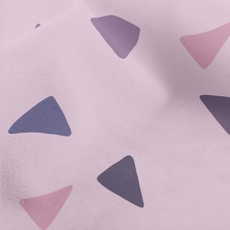 Purple And Navy Micro Fleece