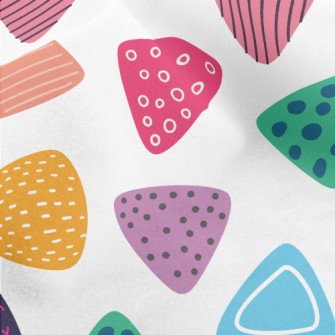 Colorful Triangle Creation Micro Fleece